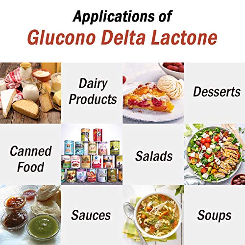 Image of Glucono Delta Lactone (GDL) Powder 1kg | Food Grade Coagulant & Leavening Agent for Tofu, Cheese, Baking & Molecular Gastronomy