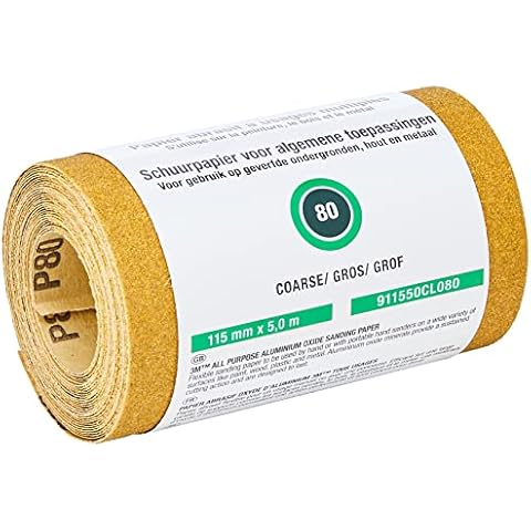 3M Coarse Grit Sandblaster Sandpaper Roll Cover