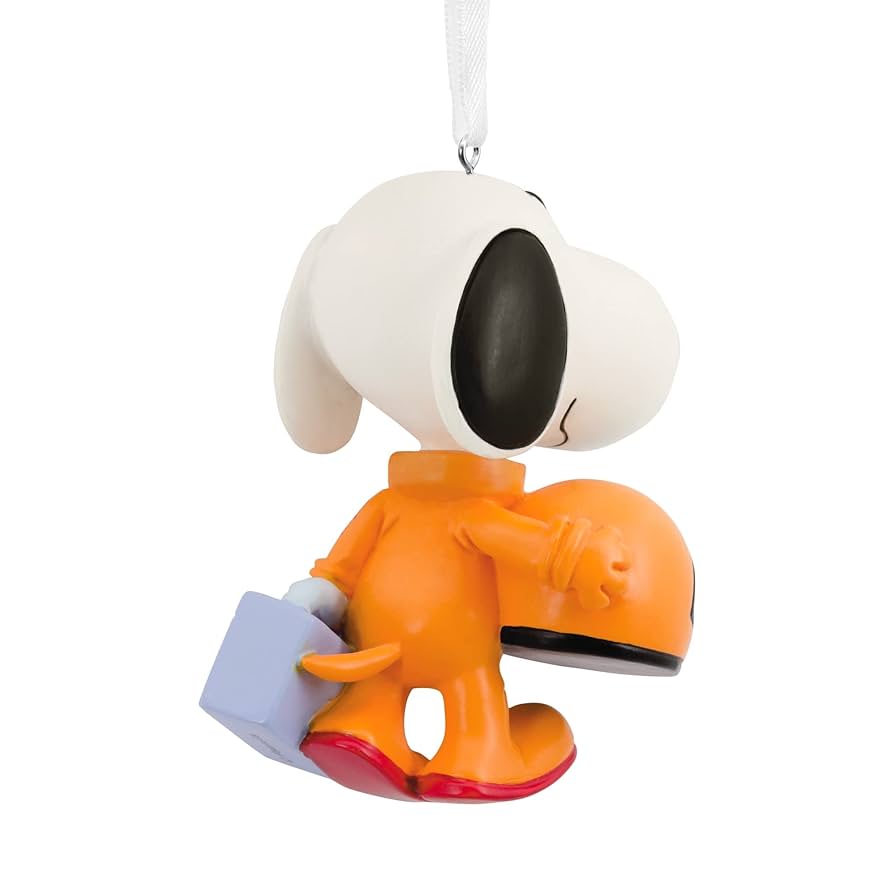 【さ新品未使用】Hallmark スヌーピー 宇宙服 オーナメント Amazon.com: Hallmark 2019 Snoopy Wearing Astronaut Outfit