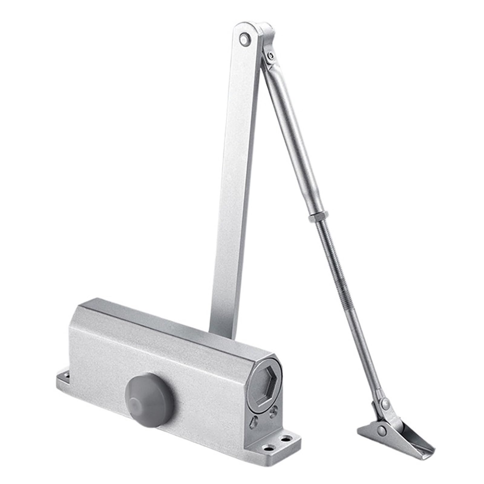 SWENEEN Hydraulic Buffer Automatic Door Closer 25Kg To 85Kg Adjustable Speed Door Closing Equipment Mute Soft Closing Door Hardware Easy For Home Commercial Use (L),L-85kg