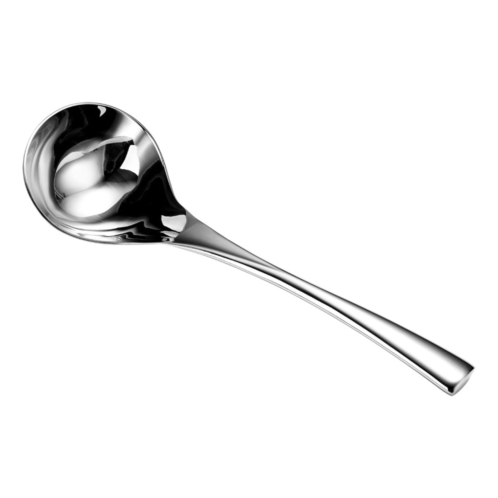 Zkbszn Tableware,Large Capacity Serving Spoon Functional Stainless Steel Large Soup Spoon for Cooking and Serving In Hotel