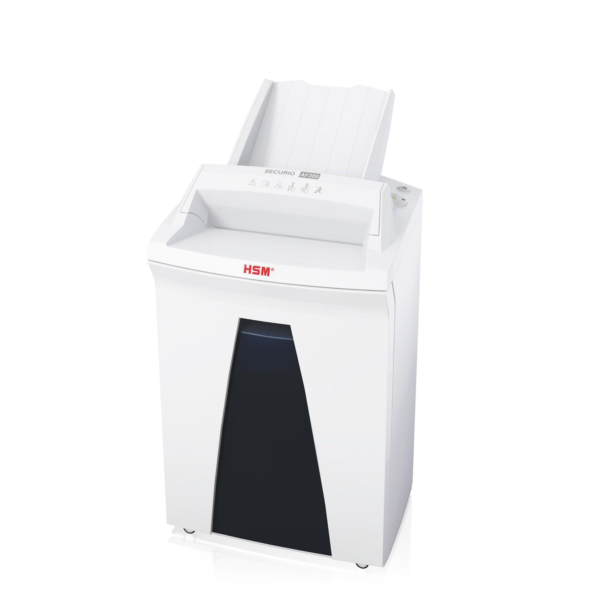 HSM SECURIO AF300 Office Autofeed Destructeur de Documents, Niveau de sécurité P4, Coupe en Particules, 300 Feuilles Automatique, Conforme au RGPD