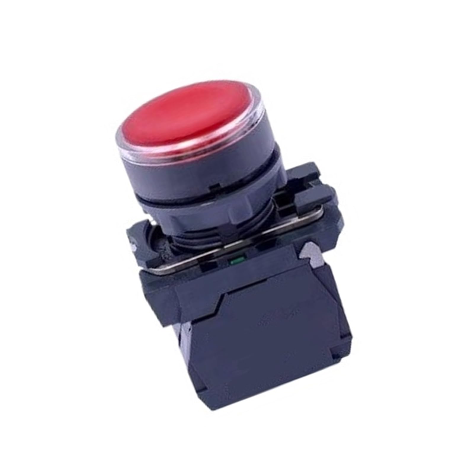 KKPOPP Push Button Switch XB5AW34B4C Red 24V 2NC Ø22 Panel Mount for Industrial Equipment and Automation systems Control