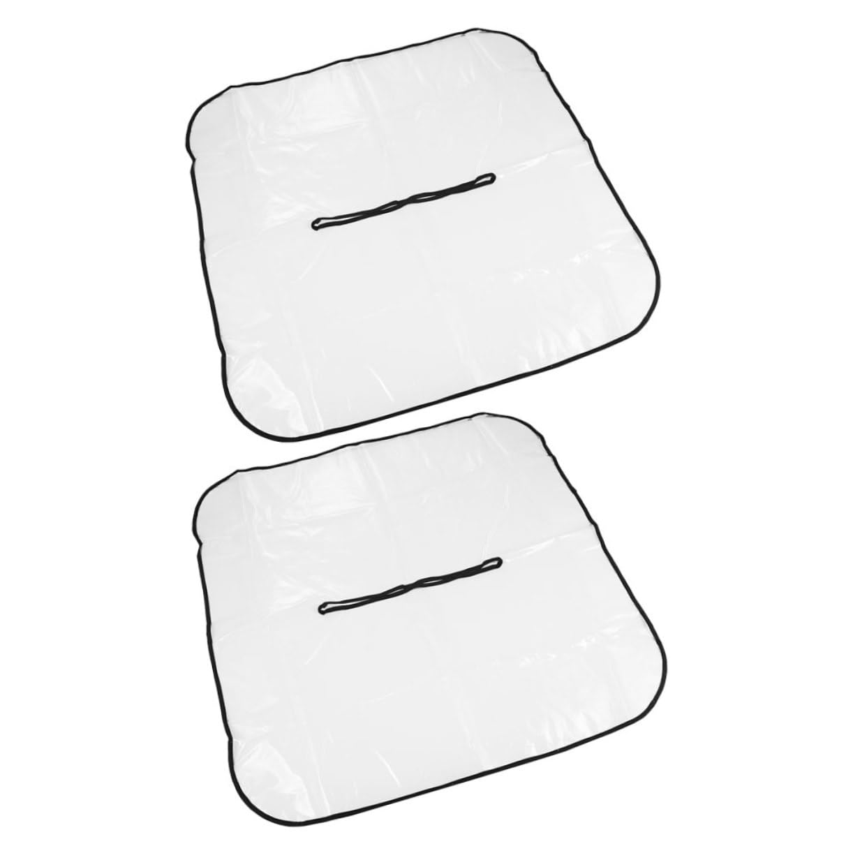 TOYANDONA 2 Piezas Funda de Lluvia para Bolso Transparente Eva Protector Lluvia para Bolso de Mano Mantener Seco y Seguro Días Lluviosos