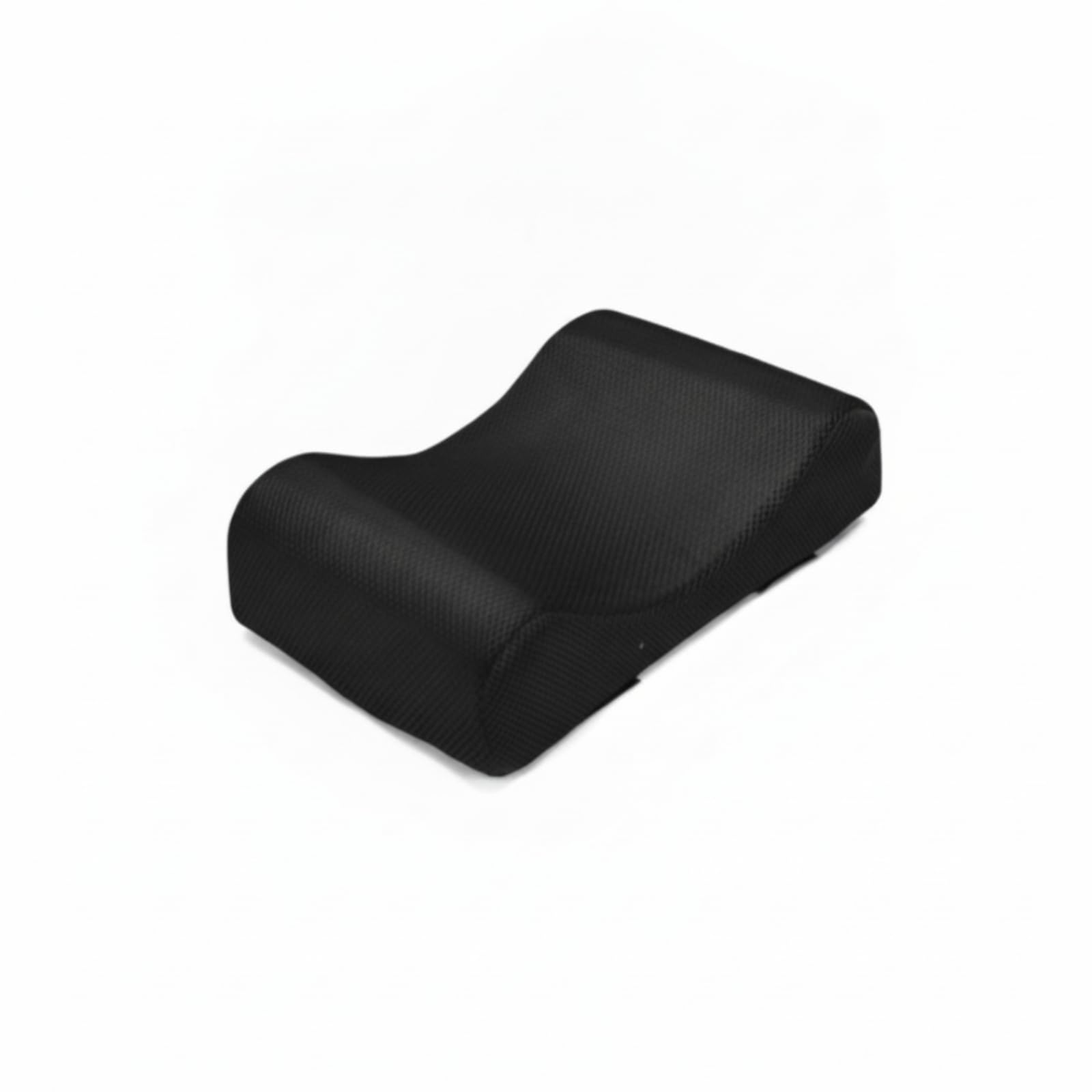 Appui-Tête avec Support en U Pliable, Noir