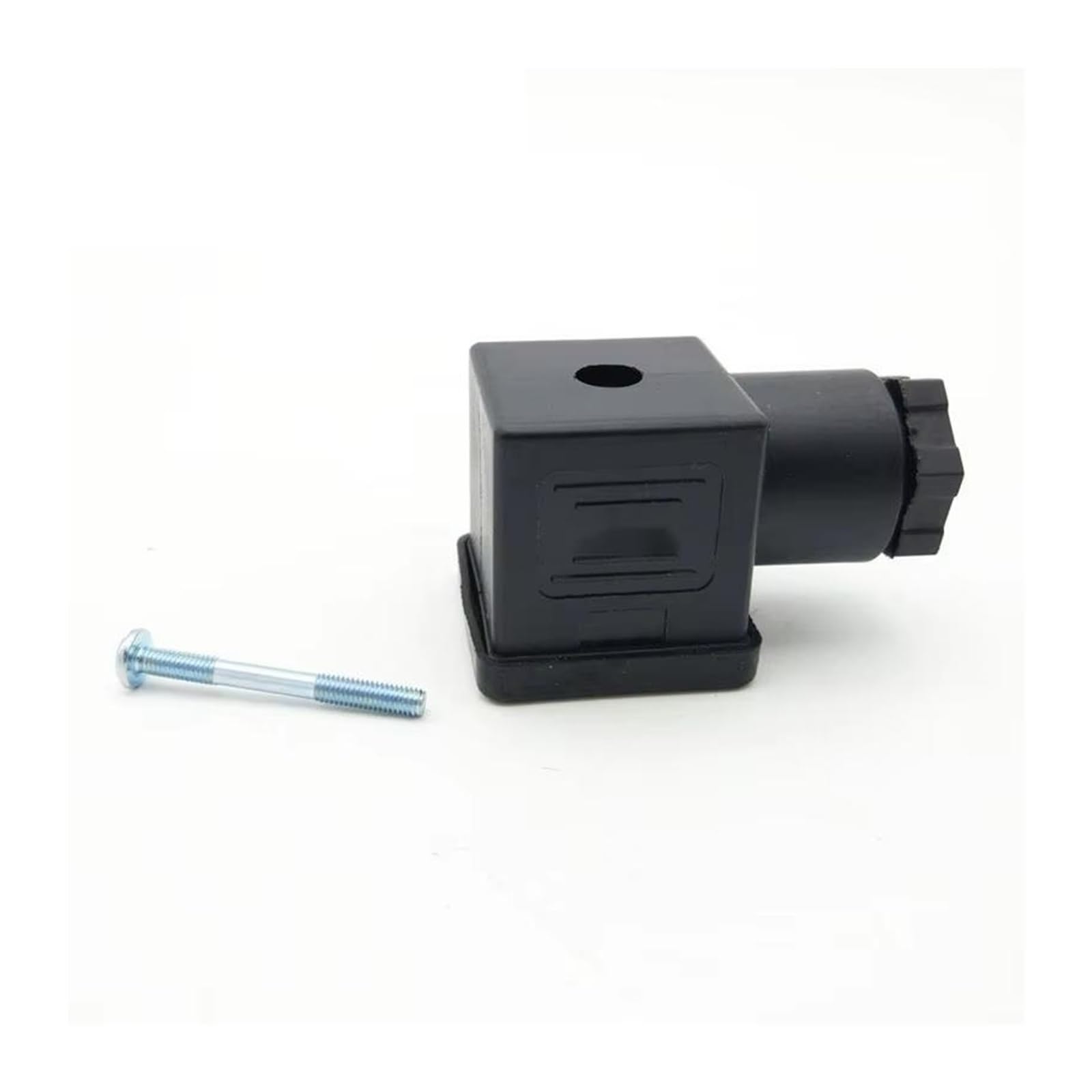BALYDLUL 1PC Plug Solenoid Valve Coil Connector DIN43650 A/B/C(DIN43650A,DC 24V)