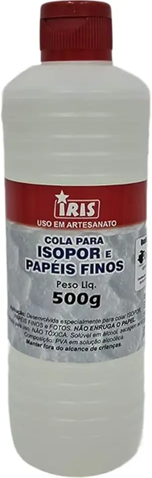 Cola para Isopor, Íris, 500 Gramas