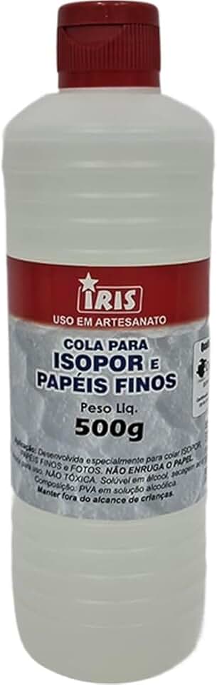 Cola para Isopor, Íris, 500 Gramas