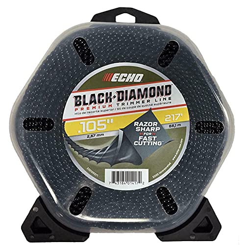 R.K.Parts 330105071 Echo.105 Black Diamond Trimmer Line (217 ft.) Large Clam