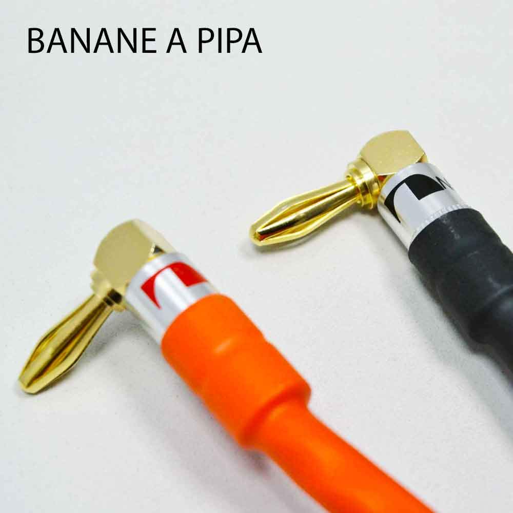 Fluance Cavo Per Altoparlanti Hi-Fi 12 AWG – 2 Connettori A Banana Placcati Oro – Rame OFC 99,99%, Rivestimento In Nylon – SW512 - 3