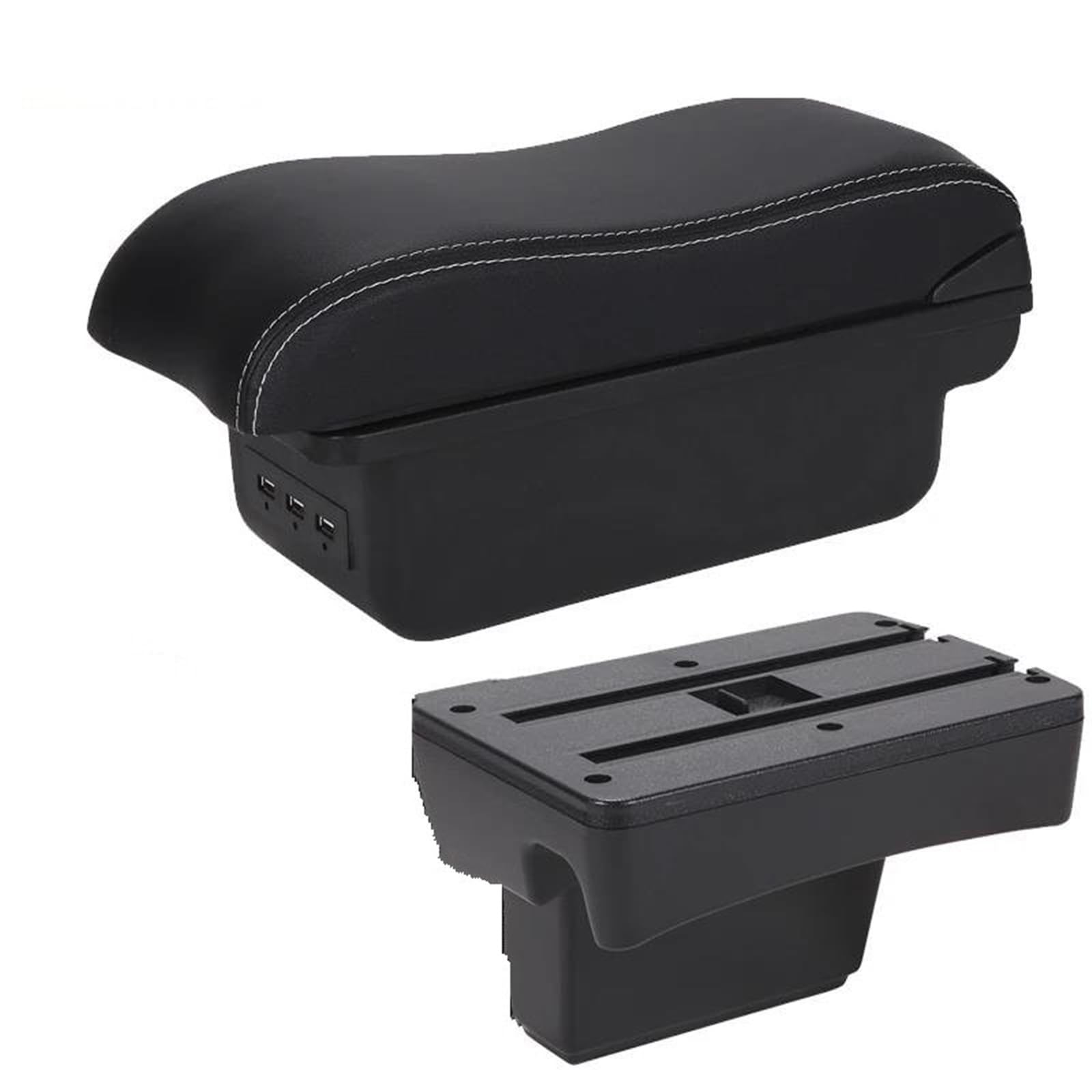 Car Armrest Box Protector Center Console For Peugeot 307 CC For Convertible Interior Parts Dedicated Retrofit(Type C)