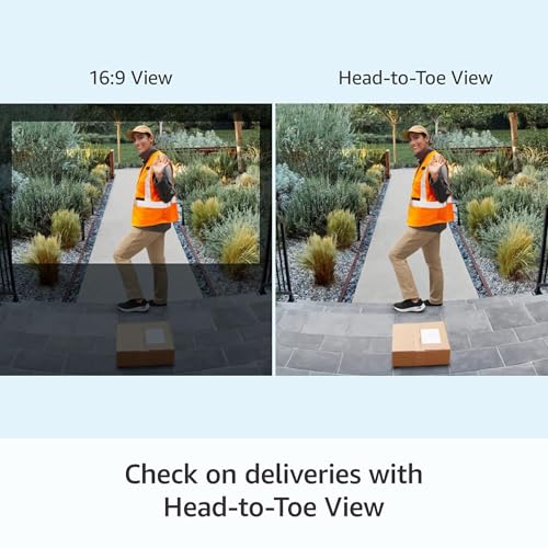 Ring Battery Video Doorbell Plus (Newest Gen) + Chime (3rd Gen) | DIY Wireless Video Doorbell Camera with 1536p HD Video, Head-To-Toe View, Quick Release Battery Pack | Easy to install (5min) - Image 4