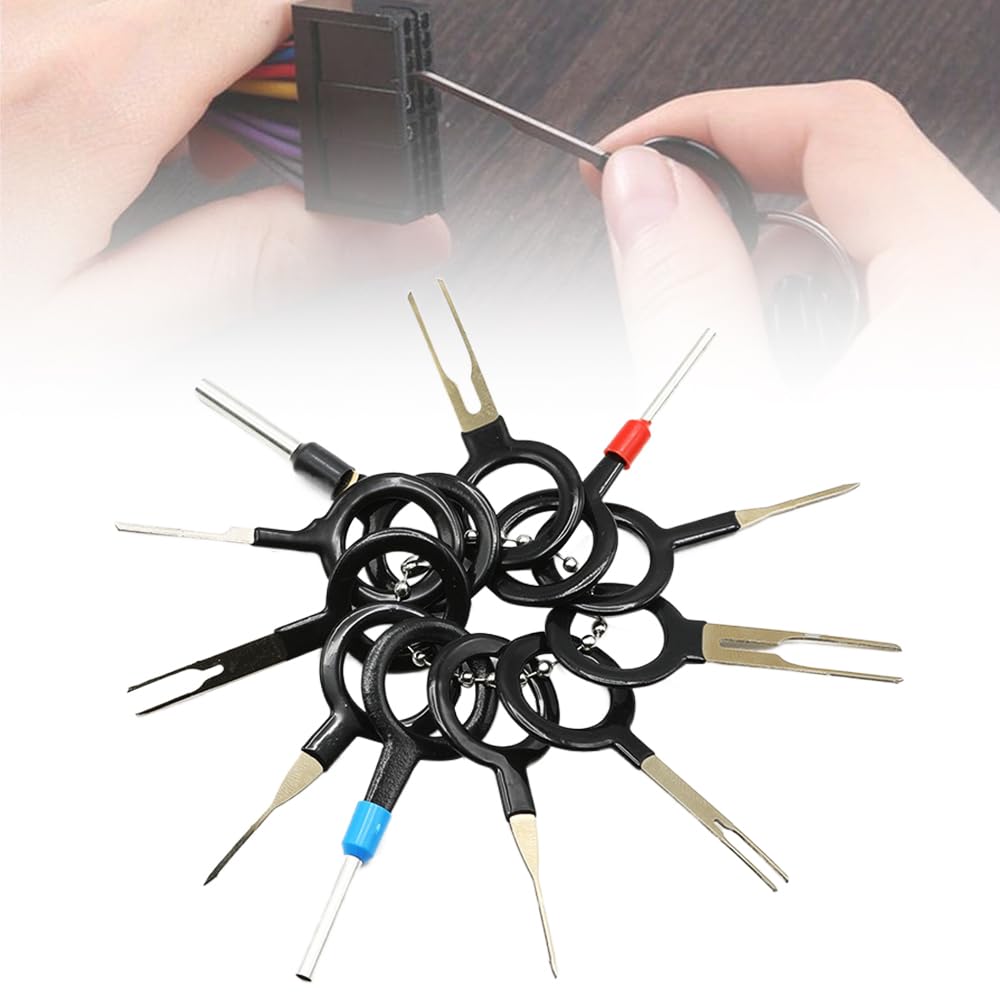 Kit De 41 Outils D'extraction De Connecteurs Auto - Pour Démonter Les Bornes Et Pins - Acier Allié Titane - Électricité Automobile