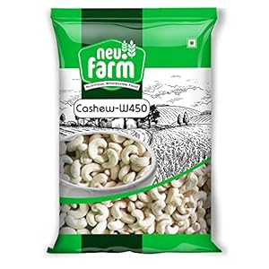Neu.Farm – Value – Cashew/Kaju – Whole W450 – Cashew Nuts (Small Size) – 500g