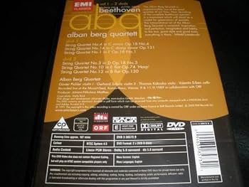 アルバン・ベルク・カルテット(四重奏団) コンプリート CD&DVD BOX Alban Berg Quartett / アルバン・ベルク四重奏団「Beethoven