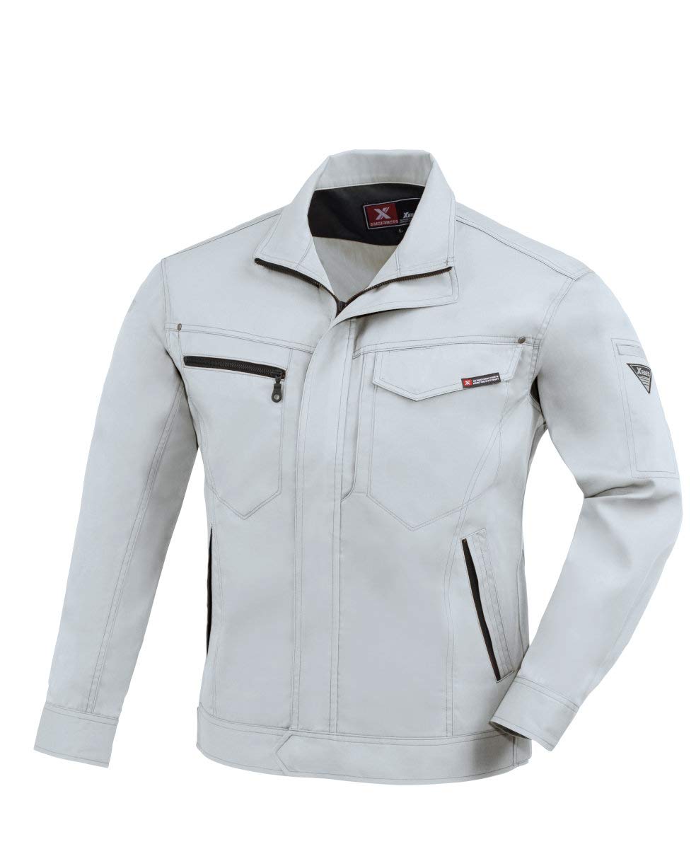 Amazon.co.jp: ジーベック(Xebec) 長袖ブルゾン キャメル SS 1634-81