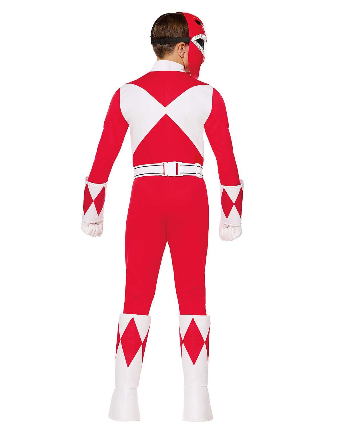 Spirit Halloween Costume Red Power Ranger, licenza ufficiale, Hasbro Toys