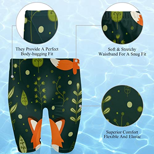 Pantalones cortos de natación en talla 3XL: bañador cómodo verde multicolor para hombre 2