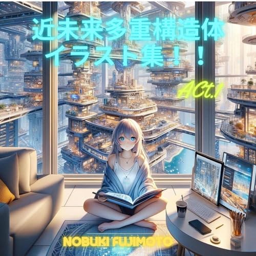 近未来多構造体イラスト集!! 近未来多構造体イラスト集シリーズ (近未来都市シリーズ)