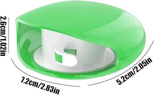 Miniatura 5 de Enrollador de cable de carga, compatibilidad versátil, 2.8x2.0x1.0 in, organizador automático de cables, soporte para cable de auriculares, diseño
