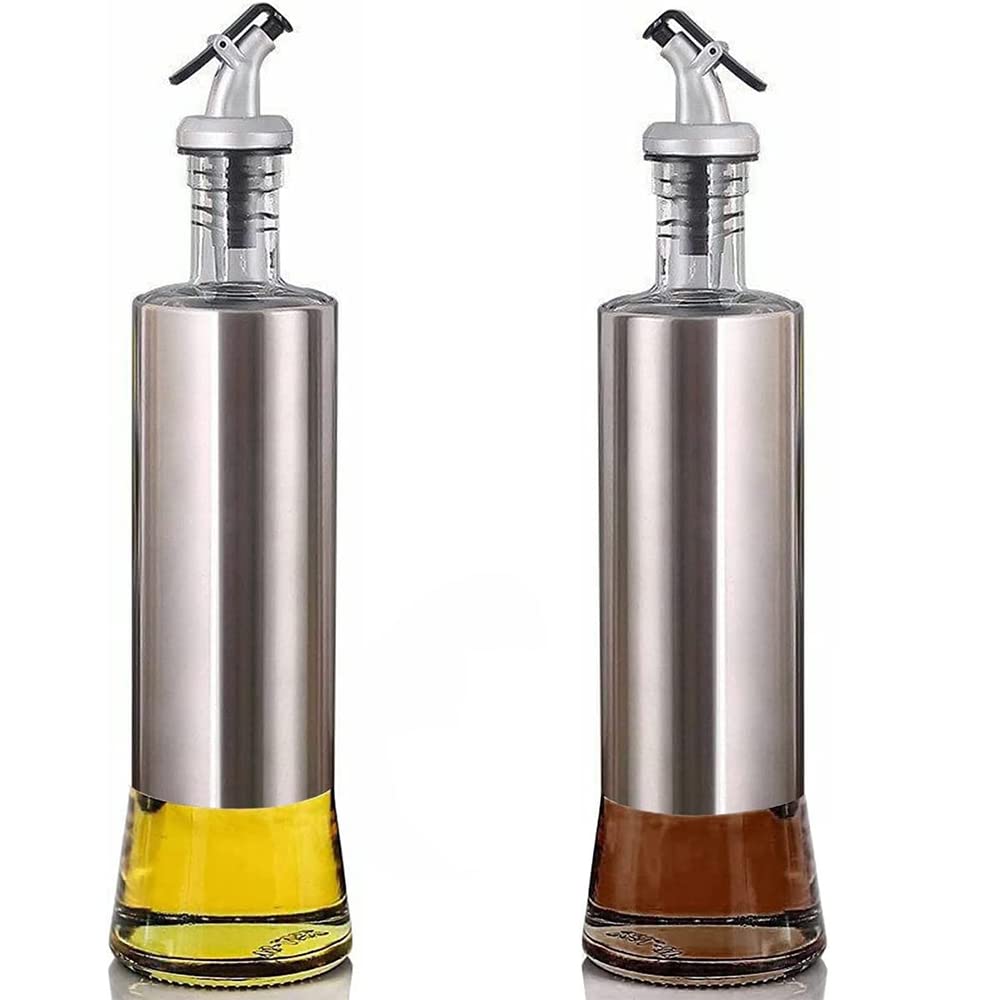 See full amazon price history chart for WOODTULA Stainless Steel and Glass Oil Container - 500ml Olive Oil Bottle - Vinegar Bottle - Soy Sauce Dispenser for BBQ, Salad WOODTULA Stainless Steel and Glass Oil Container - 500ml Olive Oil Bottle - Vinegar Bottle - Soy Sauce Dispenser for BBQ, Salad (B0C3QM9GYB) Amazon Price History, Amazon Price Tracker