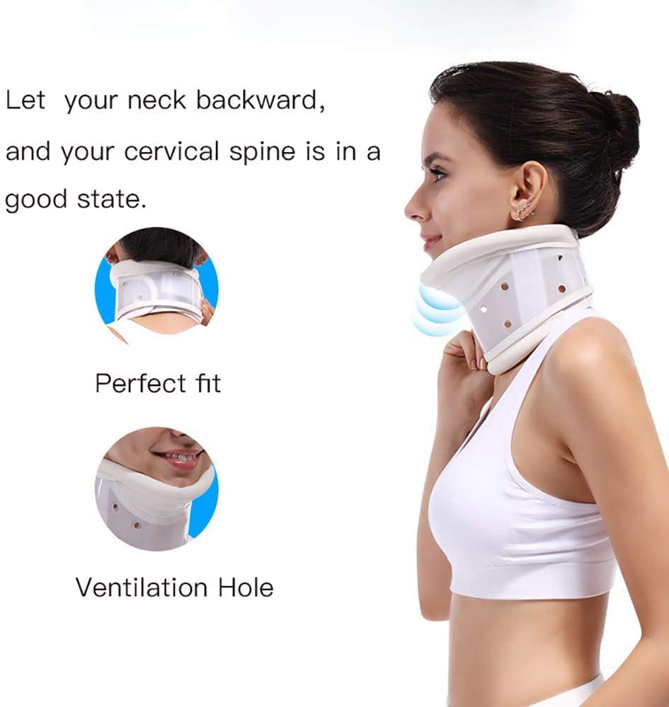 Collare cervicale – Supporto rigido per alleviare il dolore, stecca e tutore stabilizzante per la cura delle ossa efficace