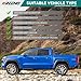 IIIREENO Roll Bar | Adjustable Sport Chase Rack for Mid Size Pickup Truck Compatible with Tacoma,Ford Ranger, Canyon,Nissan Frontier | Textured Black Powder | No Drilling