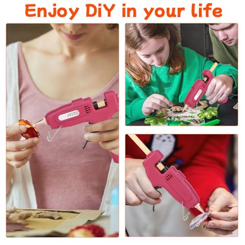 Image of 100W Hot Glue Gun for Car Dent Repair, High Temperature PDR Glue Gun Quick Heating Fits 10pcs Standard Glue Sticks, Ideal for Auto Body Dent Removal
