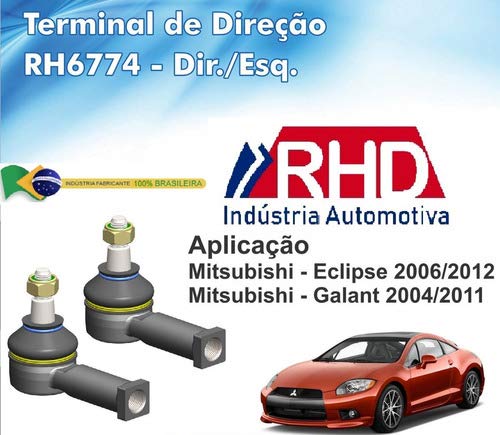 Par Terminal Direção Ld/le Eclipse 06/12 - Galant 2.4