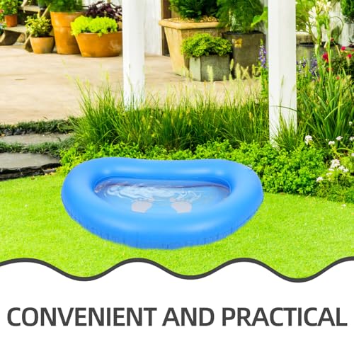 Lavabo inflable para pies POPETPOP para piscinas y spa miniatura 3