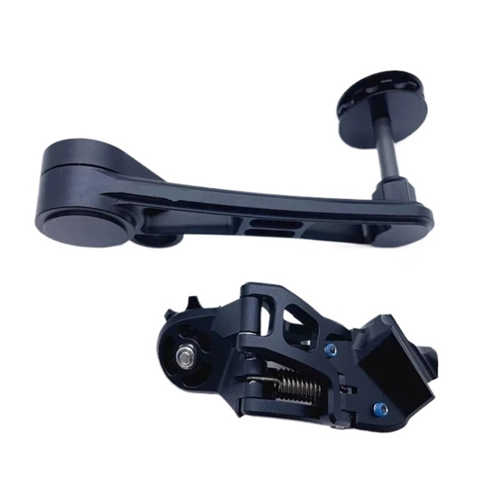 napinacz rolkowo-krążkowy łańcucha Pasuje do tylnej przerzutki roweru składanego Brompton LITEPRO EIEIO,napinacza łańcucha i dźwigni zmiany biegów(Black with A7Shifter)