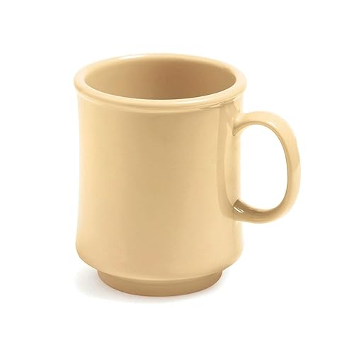 Miniatura 10 de G.E.T. TM-1308-BK - Taza apilable de 8 onzas, Tritan (paquete de 12)