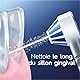 Oral-B AquaCare 4 Kabellose Munddusche, Zahnzwischenraumreiniger für sanfte Zahnreinigung & gesünderes Zahnfleisch, mit Oxyjet-Technologie, 2 Modi für Zahnpflege, weiß/blau