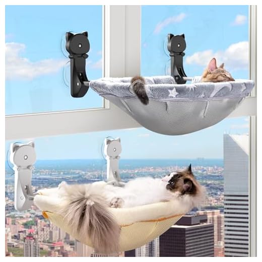Stable Cat Hammock with Glow-in-The-Dark Features