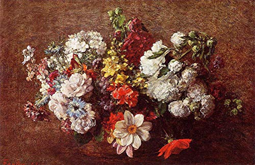 Amazon.co.jp: Singing Palette 絵画: Henri Fantin Latour アンリ
