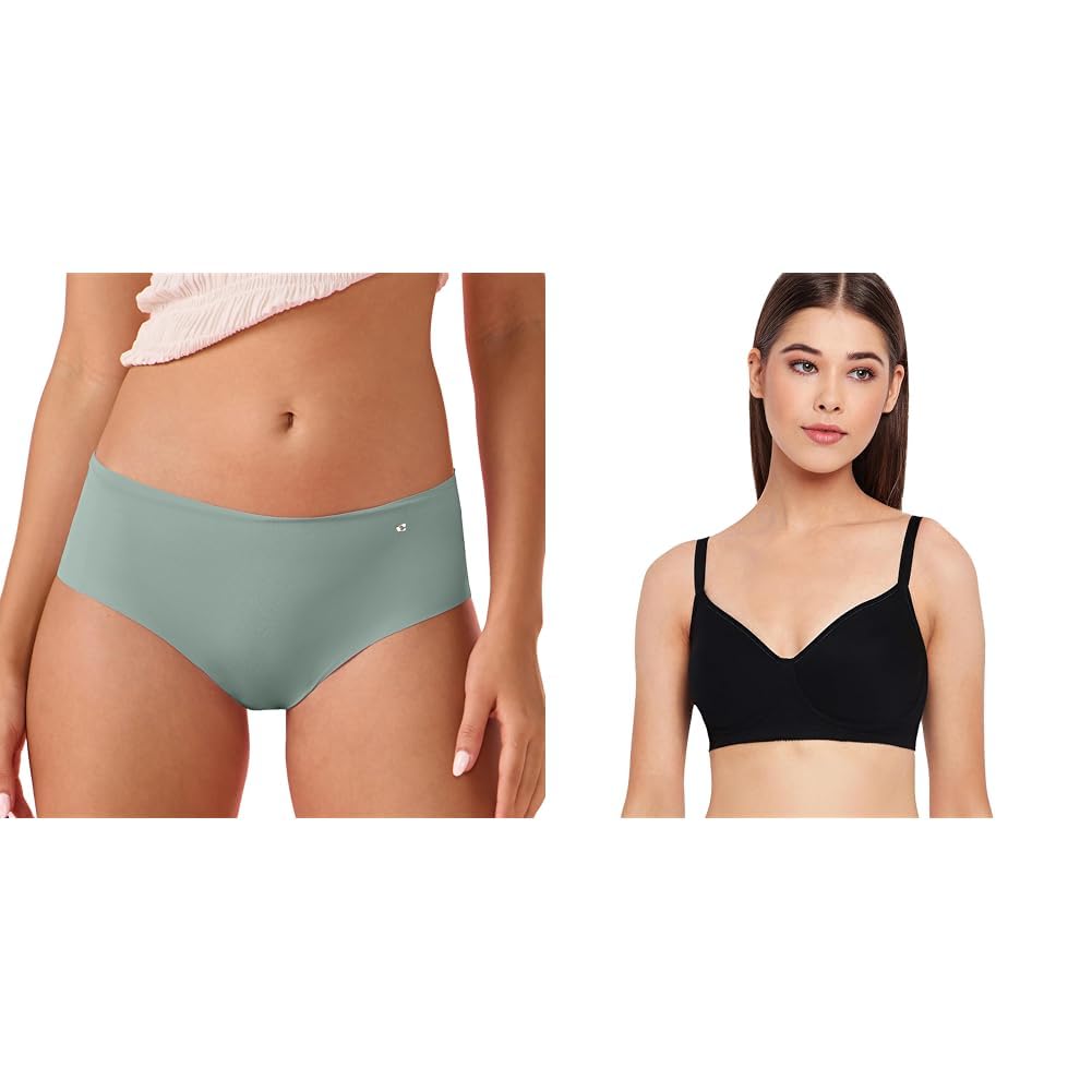 Innovations Invisi, All Day Comfort, Mid Waist Hipster Panty for Women - No Visible Panty Lines, Sweat Wicking, Free Cut, Full Coverage-image-35