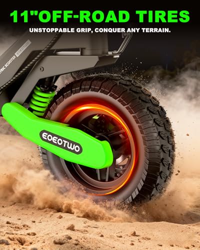 Image of Electric Scooter Adults, Up to 31MPH,11 inch Off-Road Tires, 20 /45 Mile Range | 1200W /2400W,31MPH /40MPH, Fast E-Scooter,Heavy Duty, Full Suspension,Commuting