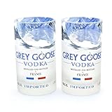 12 vasos altos de ganso gris, vasos a granel, al por mayor