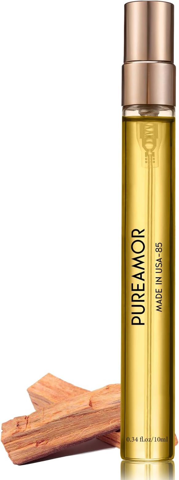 Pheromones Cologne for Women & Men, Note of Vanilla, Musk, Smoky Wood Perfume, Long lasting Mini Perfume Oil, Enhanced Fragrance Travel Size Pheromone Perfume Spray, Made in USA (Palo Santo)