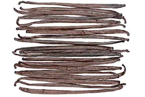 Voladores Vanilla | 20 Mexican Vanilla Beans Extract Grade (Grade B) 5-7", Direct Trade With Small Producers, Denomination Of Origin, - Perfect For Making Your Own Extract #TOP1