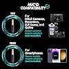 Movo VXR10-PRO External Video Microphone for Camera with Rycote Lyre Shock Mount - Compact Shotgun Mic and Accessories Compatible with Smartphones and DSLR Cameras - Battery-Free DSLR Microphone #5