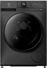 MÁQUINA DE LAVAR ROUPAS MIDEA 11KG INVERTER HEALTHGUARD WI-FI TITANIUM MF201W110WB 127V