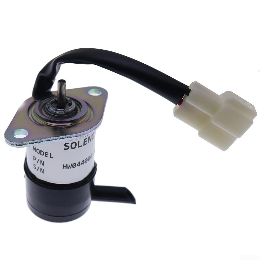 Solénoïde d'arrêt 12 V pour tracteur Kubota Off, compatible avec BX2200D BX2660D BX2670 BX2680, remplace 16271-60012 16271-60010