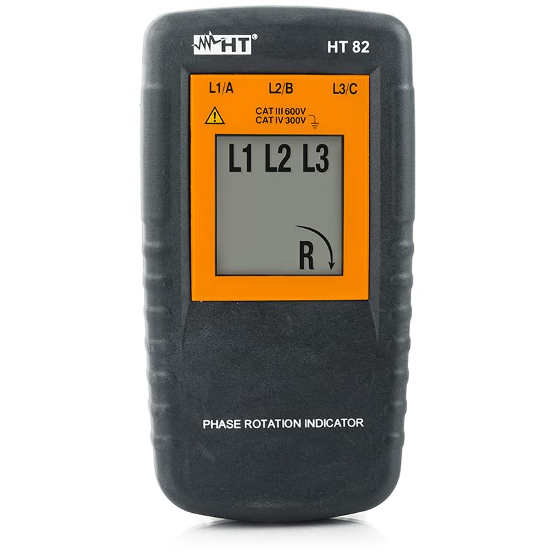 HT82 Misuratore Cercafase Senso Ciclico Fasi Autoalimentato Trifase HA000156