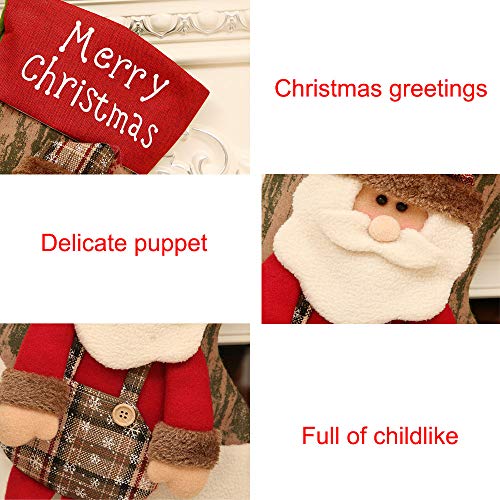 Calza di Natale Calze Natalizie da Appendere Candy...