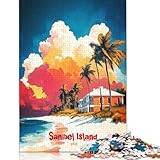 Rompecabezas de la isla de Sanibel (1000 piezas) Para adultos, rompecabezas de...