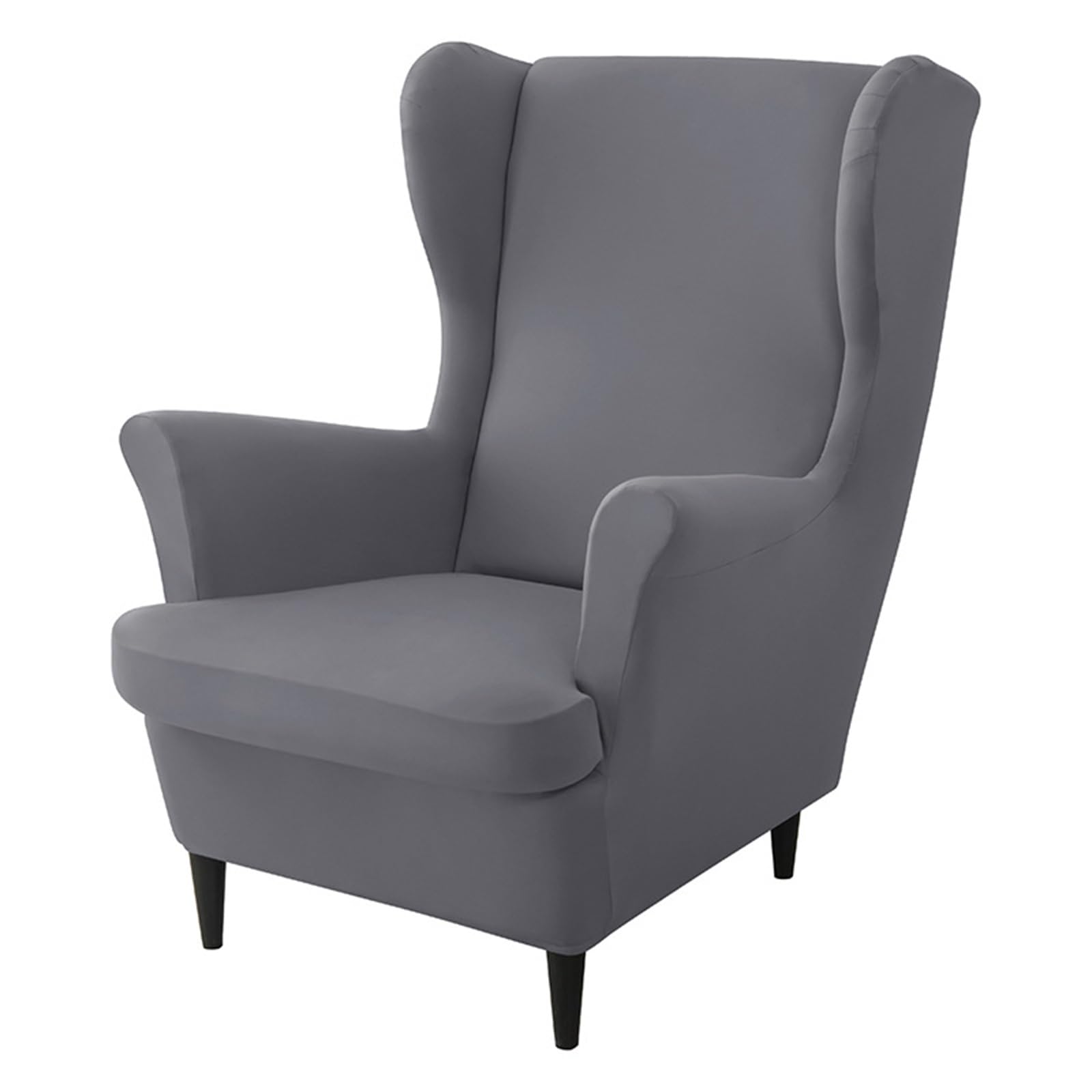 Yhplxyuus Sofa Cover Milk Silk Sofa Slipcover Set with Cushion Cover Set Comfortable Armchair Footstool