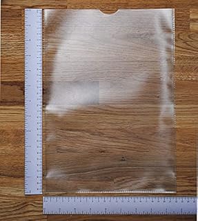 Unpunched Pockets/Job Card Holders/Page Protectors (A5 Pack of 100)