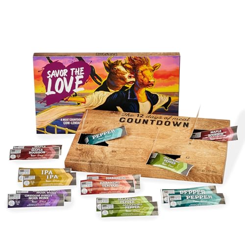 Man Crates 12 Day Love Jerky Calendar