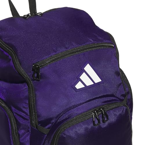 Image of adidas 5-Star Team 2 Backpack | Multi-Sport, Padded Laptop Sleeve, Organizer Pockets, Water-Bottle Pockets, Durable Build, School Gym & Travel Ready